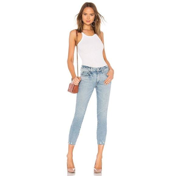 AMO Stix Crop Jean Check Ya Later - Picture 1 of 7